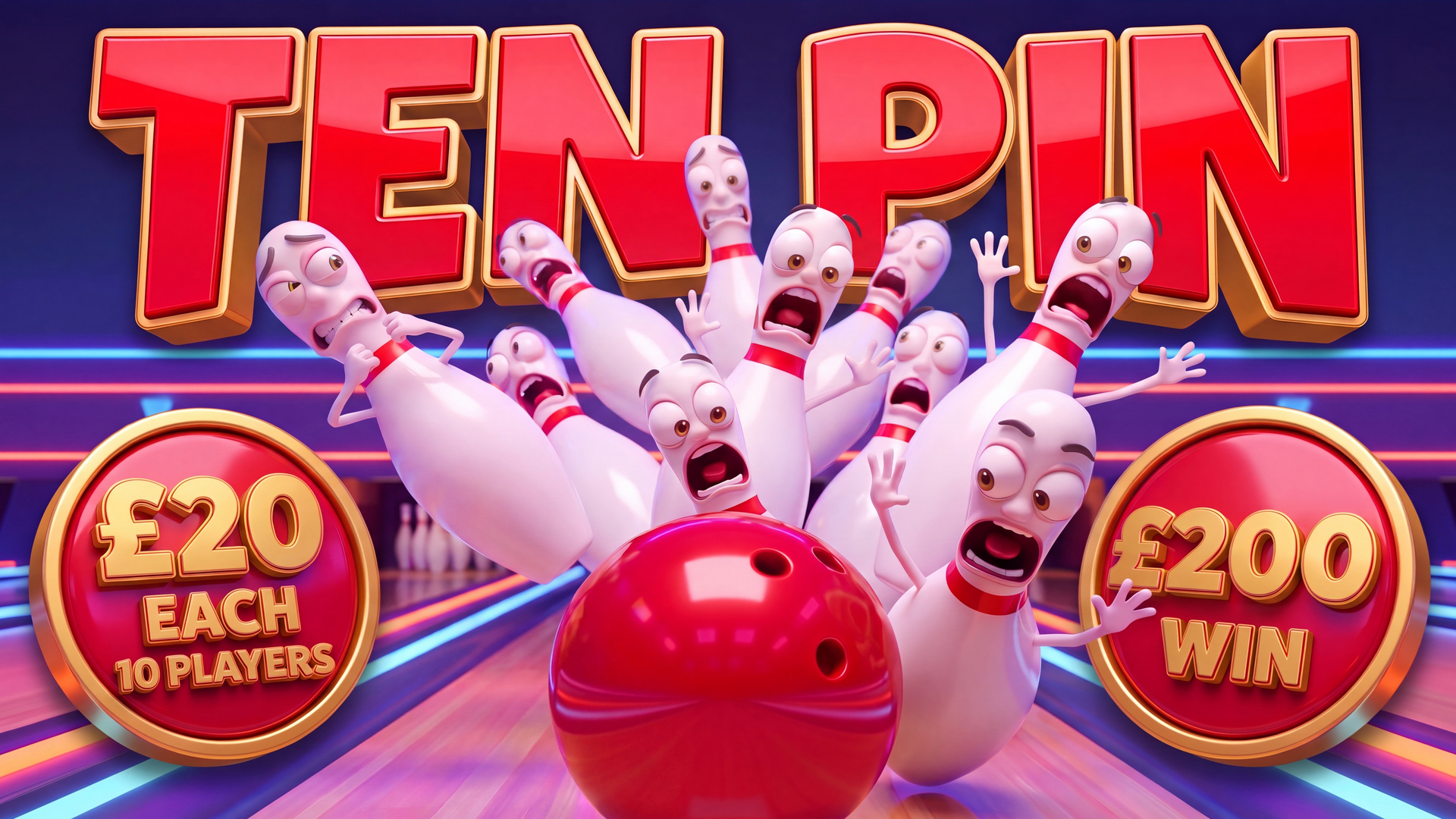 🎳 Last Pin Standing | Winner Takes All - £200💰