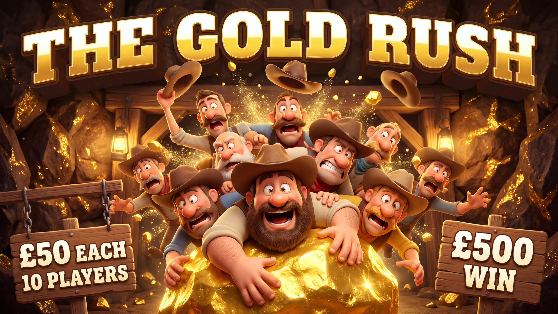 ⛏️ NEW: The Gold Rush | Winner Takes All 🪙