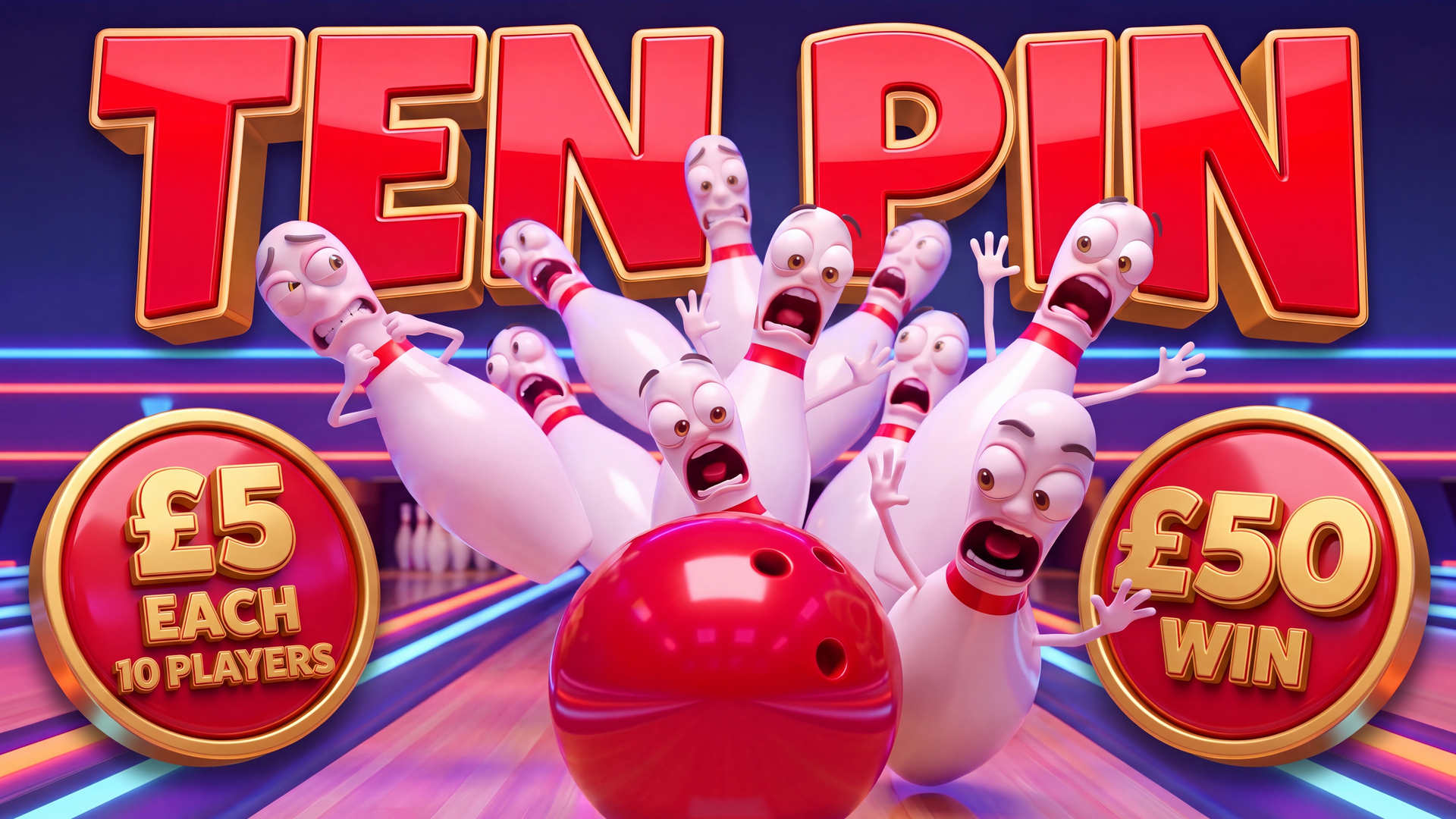 🎳 Last Pin Standing | Winner Takes All - £50💰